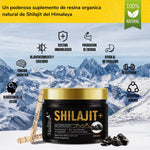 Resina de Shilajit del Himalaya Original - Pura y Orgánica
