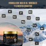 Resina de Shilajit del Himalaya Original - Pura y Orgánica