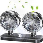 VentiCar™Ventilador Doble 360°: Mantén tu auto fresco incluso en los días más calurosos