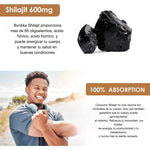 Resina de Shilajit del Himalaya Original - Pura y Orgánica
