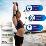 ASHWAGANDHA + MAGNESIO 1000mg 60 CAPS