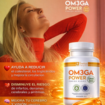 🧠Om3ga Power DHA 800 - Corazón, cerebro y colesterol en equilibrio 🌊