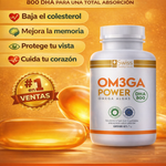 🧠Om3ga Power DHA 800 - Corazón, cerebro y colesterol en equilibrio 🌊